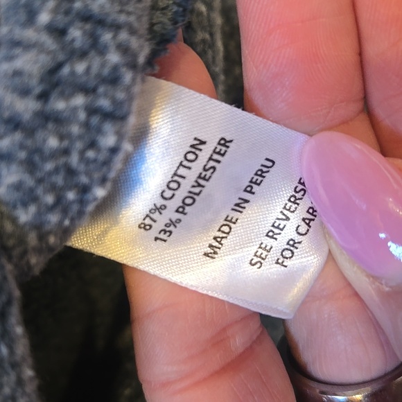 Spartina 449 "Charleston" Washed Dark Blue Sweatshirt - Picture 7 of 9